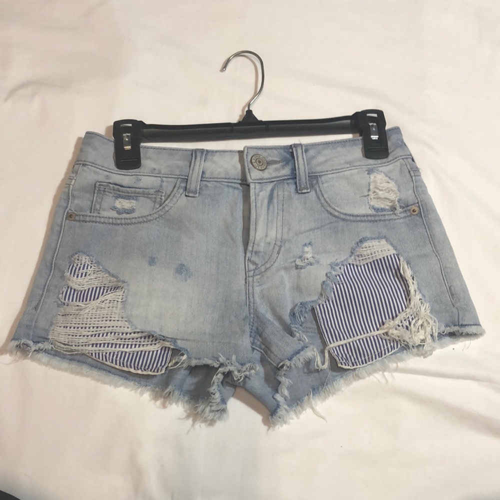 EXPRESS JEANS Light blue women’s shirt Sz 2